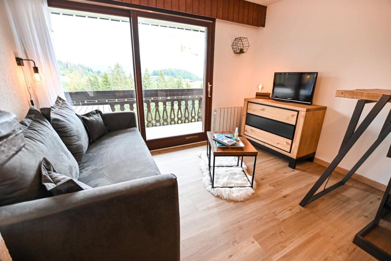 Studio Classified All Comfort View On Aravis Combloux Exteriér fotografie
